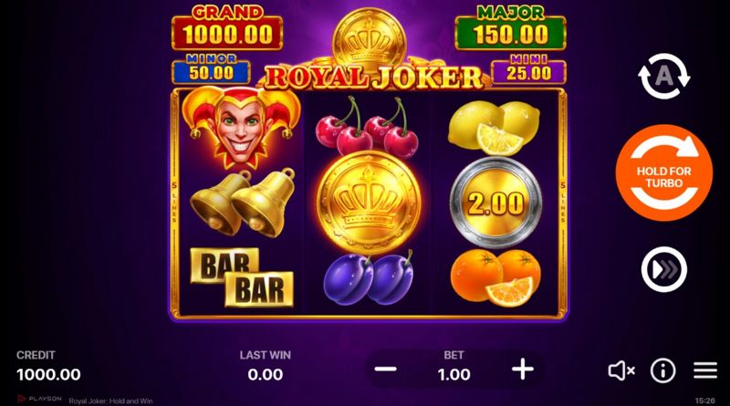 Royal Joker Hold and Win Slot Evaluation